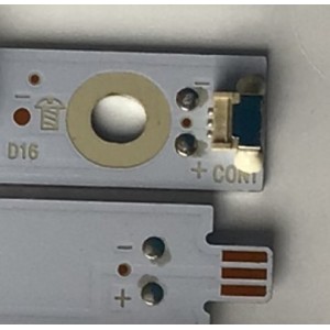 KIT DE LED'S PARA TV INSIGNIA (16 PIEZAS) / NUMERO DE PARTE LB7502T V0_01 / 210BZ08DRB33MCQ00L / 21462041200 / 3C67100000LM / PANEL TPT750WR-QUBF91.K REV:S9WPAV / MODELO NS-75F301NA22